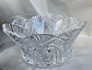 Vintage Cristal D' Arques J.G. Durand Vincennes 24% Lead Crystal 9 1/8" Bowl - Picture 1 of 5