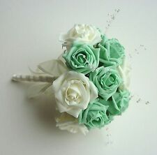 Wedding Green Rose Bouquet