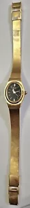 PULSAR Vintage Watch V810-5180- V401-X018 GOLD BAND-ROUND CASE - Picture 1 of 2
