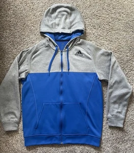 Adidas Full Zip Jacke Herren Größe M Climawarm Sportjacke blau - Bild 1 von 7