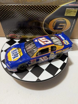 RARE SIGNED Michael Waltrip ELITE #15 NAPA DAYTONA 500 WIN 2004 1:24 Diecast - Image 1 of 4