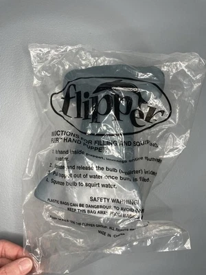 Vintage 1996 Pizza Hut FLIPPER Hammerhead Shark Squirting Hand Puppet NIP - Image 1 of 4