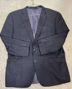 Brooks Brothers Men’s Gray Madison 1818 Blazer Jacket Estrato Italy Made Sz 48L - Picture 1 of 9