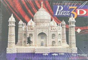 Puzz3D Taj Mahal 1077 Teile super herausforderndes 3D-Puzzle NEU versiegelt - Bild 1 von 6