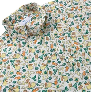 Southern Tide Men’s Intercoastal Short Sleeve Button Shirt L Marg Madness Nylon - Picture 1 of 7