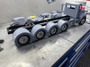 rc tamiya 1/14 triple axle fenders Kenworth T800 W900 Peterbilt King Hauler 379 - Picture 1 of 2