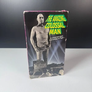 The Amazing Colossal Man VHS 1957 Sci-Fi Classic Columbia Tristar - Picture 1 of 5
