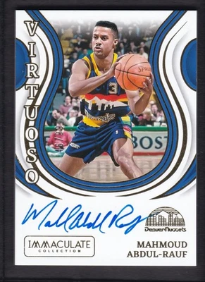 2023-24 MAHMOUD ABDUL RAUF 46/99 AUTO PANINI IMMACULATE COLLECTION VIRTUOSO - Image 1 of 2