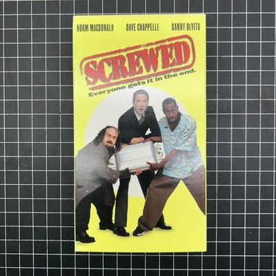 Screwed - Everyone Gets It In The End (VHS, 2000) Dave Chappelle Danny DeVito - Image 1 of 4