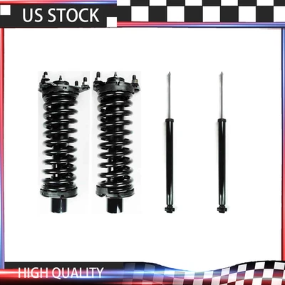 Puntales delanteros y amortiguadores traseros originales para Dodge Nitro 2007-2011 4x4 garantía de por vida Foto 1 de 4