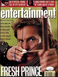 KEVIN COSTNER signed Entertainment Weekly magazine cover | autograph - JSA cert! - Picture 1 of 2