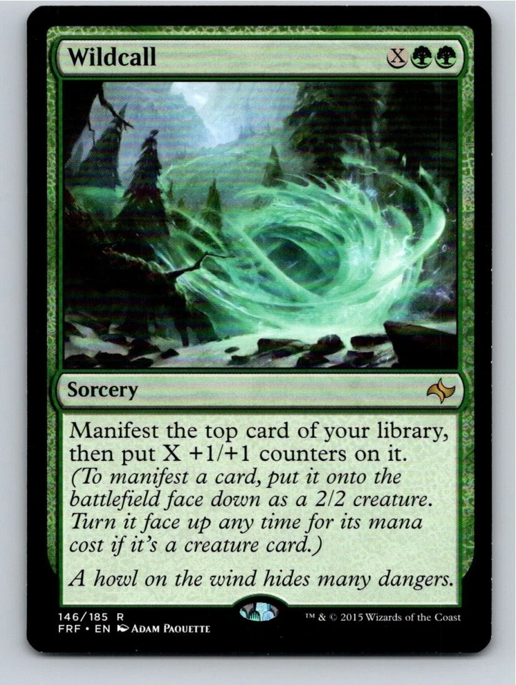 Magic the Gathering Wildcall Fate Reforged MTG Free Shipping! - Image 1 of 1