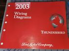 2003 Ford Thunderbird Service Wiring Diagram Manual