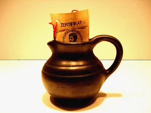 Terra Nigra Vase Manufaktur Griffe Antike Kunst - Bild 1 von 6