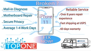iPhone 15 / 15 Plus | Restart/Boot Loop | On/Off -Logic board Repair Service - Picture 1 of 1