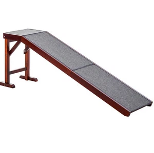 Cat Dog Ramp for Bed Pet Non-Slip Carpet Top Platform Pet Steps Ladder for Car - Picture 1 of 11