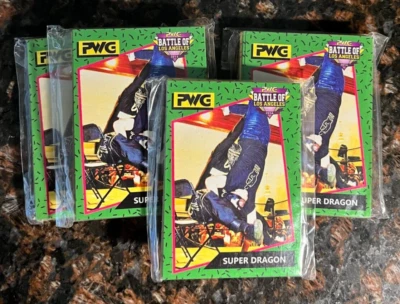 Juego de cartas coleccionables 2016 PWG BOLA Battle of Los Angeles Wrestling Ospreay & Rhodes Foto 1 de 4