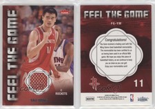 2008-09 Fleer Feel the Game Memorabilia Yao Ming #FG-YM HOF