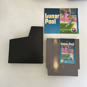 Lunar Pool Nintendo (Nintendo NES) con folleto de instrucciones PAL - Imagen 1 de 10