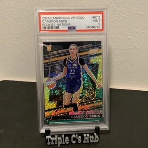 2024 Panini National VIP Cameron Brink Shimmer Prizm /44 RC Rookie PSA 9 #RC11 - Bild 1 von 3