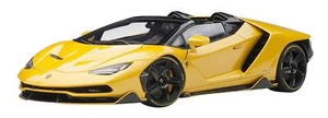 AUTOart 1/18 Lamborghini Centenario Roadster 79117 Pearl Yellow Car New - Picture 1 of 9