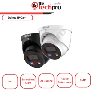 Dahua 8MP Telecamera IP Smart Doppia Illuminazione Oculare - Dissuasore Attivo, 30M IR - Foto 1 di 6