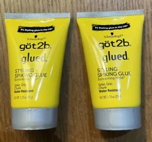 2 Pack got2b glued Styling Spiking Glue 1.25 oz - Picture 1 of 1