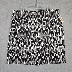 INC International Concepts Pencil Skirt Womens Size 3X Animal Print Work Knee - Picture 1 of 10