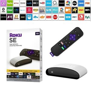 New Roku SE HD Streaming Player With High Speed HDMI Cable - UK Model
