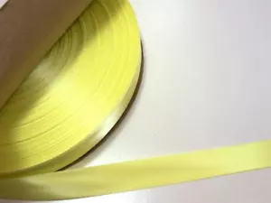 Schiff Maize Yellow Double-Face Satin Ribbon 5/8 inch wide x 7 yards B11 - Picture 1 of 5