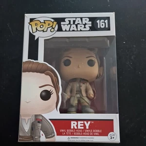 Funko Pop! Vinyl Star Wars - 161 Rey In Finn's Jacket - Picture 1 of 6