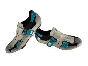 Lotto scarpe ciclismo strada vintage EU43 US9 UK8 Mondo 272 cs531 - Foto 1 di 7