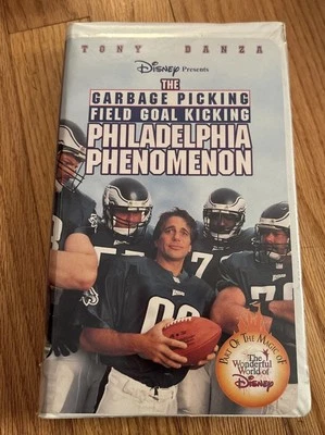 The Garbage Picking, Field Goal Kicking Philadelphia Phenomenon VHS  Tony Danza - Image 1 of 3