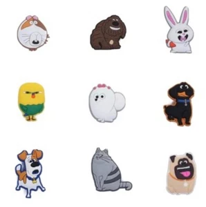 Secret Life Of Pets Croc Charm Set Of 9 - Picture 1 of 1