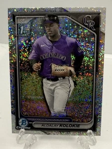 2024 Bowman Chrome - Prospects Aldalay Kolokie #BCP-173 Speckle Refractor... - Picture 1 of 3