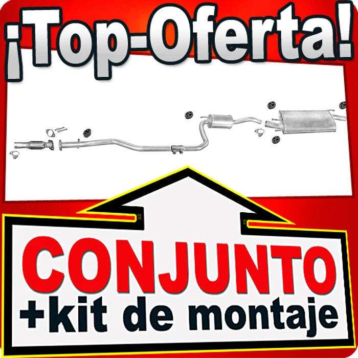 Sistema de Silenciador para FORD FIESTA IV 1.25 i 16V 75 PS Hatchback y VAN - Imagen 1 de 1