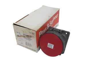 NEW PASS & SEYMOUR PS460R7-W WATERTIGHT RECEPTACLE 60A PS460R7W - Picture 1 of 5