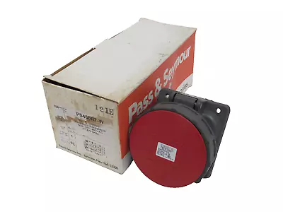 NEW PASS & SEYMOUR PS460R7-W WATERTIGHT RECEPTACLE 60A PS460R7W - Image 1 of 4