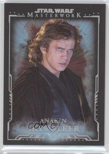 2015 Topps Star Wars Masterwork Blue Metallic /299 Anakin Skywalker #53 6ja