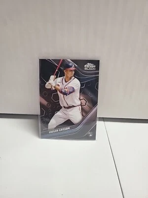 2023 Topps Chrome Black Vaughn Grissom RC-Atlanta Braves #97 - Image 1 of 4