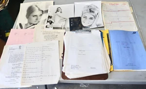Linda Gaye Scott Model Actor Original Used TV & Movie Script Lot Run Home Slow - Picture 1 of 24