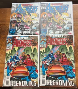 Avengers West Coast Blood Ties Lot of 4 #101 #368 - Picture 1 of 3