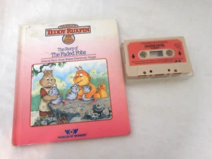 Teddy Ruxpin Book and Cassette Tape The Faded Fobs Hardcover Tapes Vintage 1985 - Picture 1 of 6