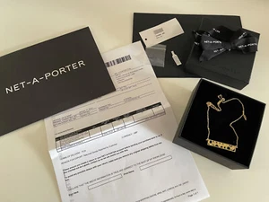 Jennifer Meyer Good Luck 18-karat gold diamond necklace - Picture 1 of 13