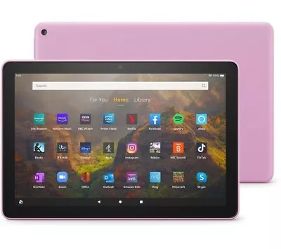 Amazon Fire HD 10 tablet 11th Generation 10.1" 1080p Full HD 32GB Lavender Ads - Image 1 of 4