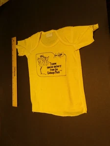 CAVOLO PATCH SCULTURA MORBIDA XAVIER ROBERT camicia il piccolo popolo vintage GIALLO - Foto 1 di 2