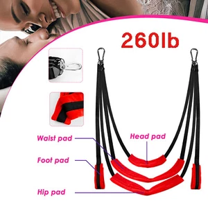 Adult Bondage Sex Toys Door Hanging Swing Aerial Restraint For Couples BDSM Play - Picture 1 of 9