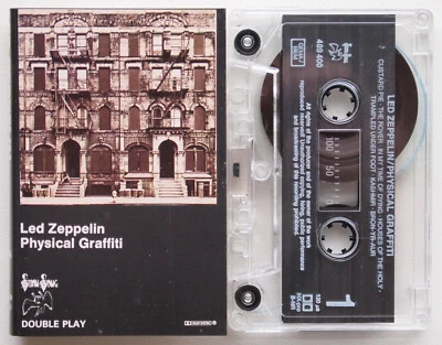 LED ZEPPELIN - PHYSICAL GRAFFITI (ATl. SK489400) 1990s EUROPE CASSETTE REISSUE - Image 1 of 3