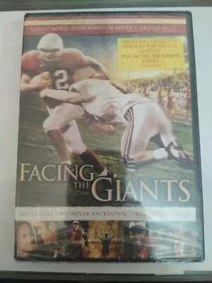 Facing the Giants DVD 2007 Special Collectors Edition New Sealed Faith Based - Image 1 of 3