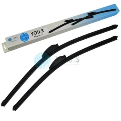 2 You.S Essuie-Glace Kit Avant 600 + 530 MM pour VW Lt 28-35 II Lt 28-46 II - Photo 1/2